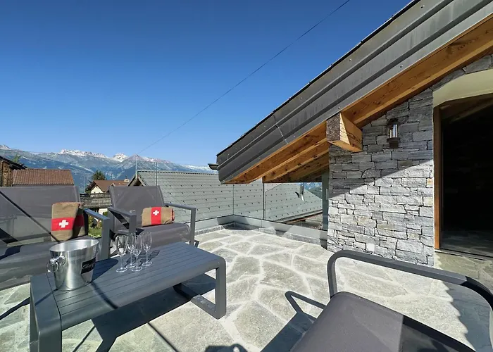 Pilanous House - Penthouse - Swiss Alps *