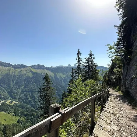 Pilanous House - Penthouse - Swiss Alps Lägenhet *