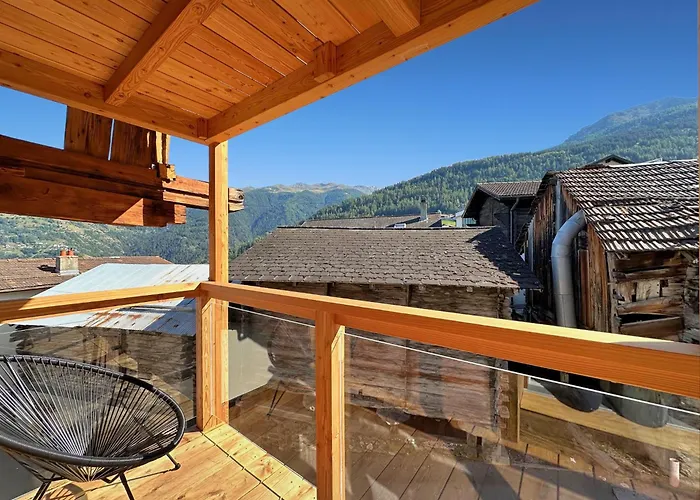 דירה Pilanous House - Penthouse - Swiss Alps